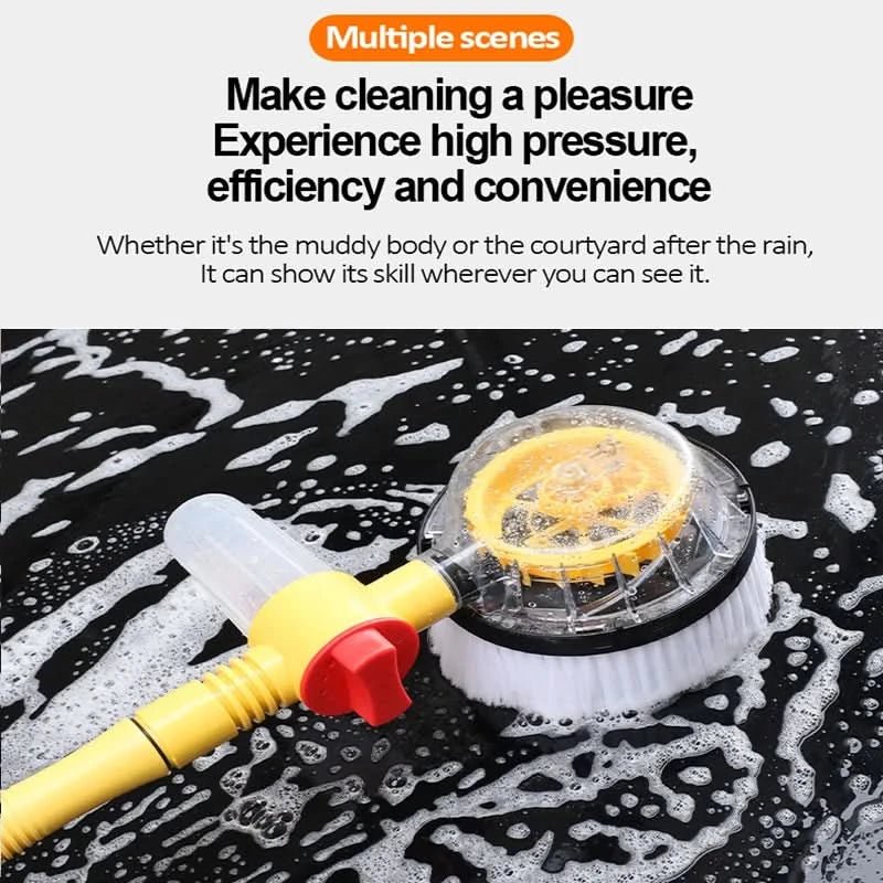 EcoWash 360 Complete Car Cleaning Kit with Rotating Brush