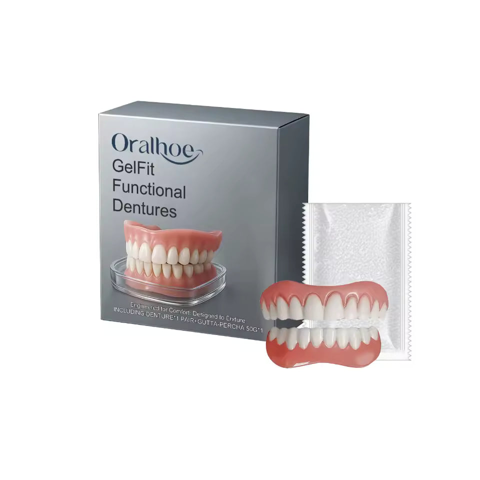 Personalized Complete Dentures – Authentic Ivory & White Smile