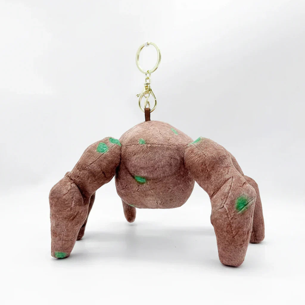 Adorable Plush Spider Keychain - Fun Accessory for Bags