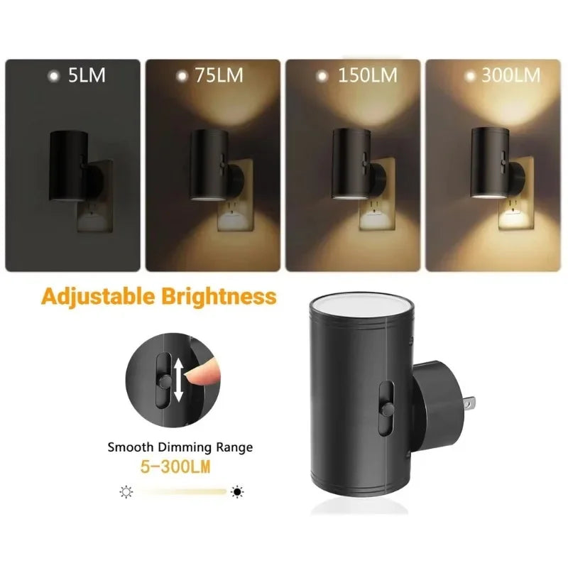 Smart Dimming LED Night Light with Automatic Sensor