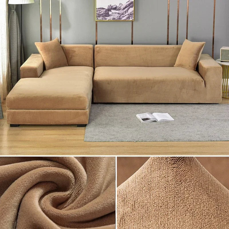 Taavita - High-Quality Stretch Velvet Sofa Covers for Perfect Protection and Fit