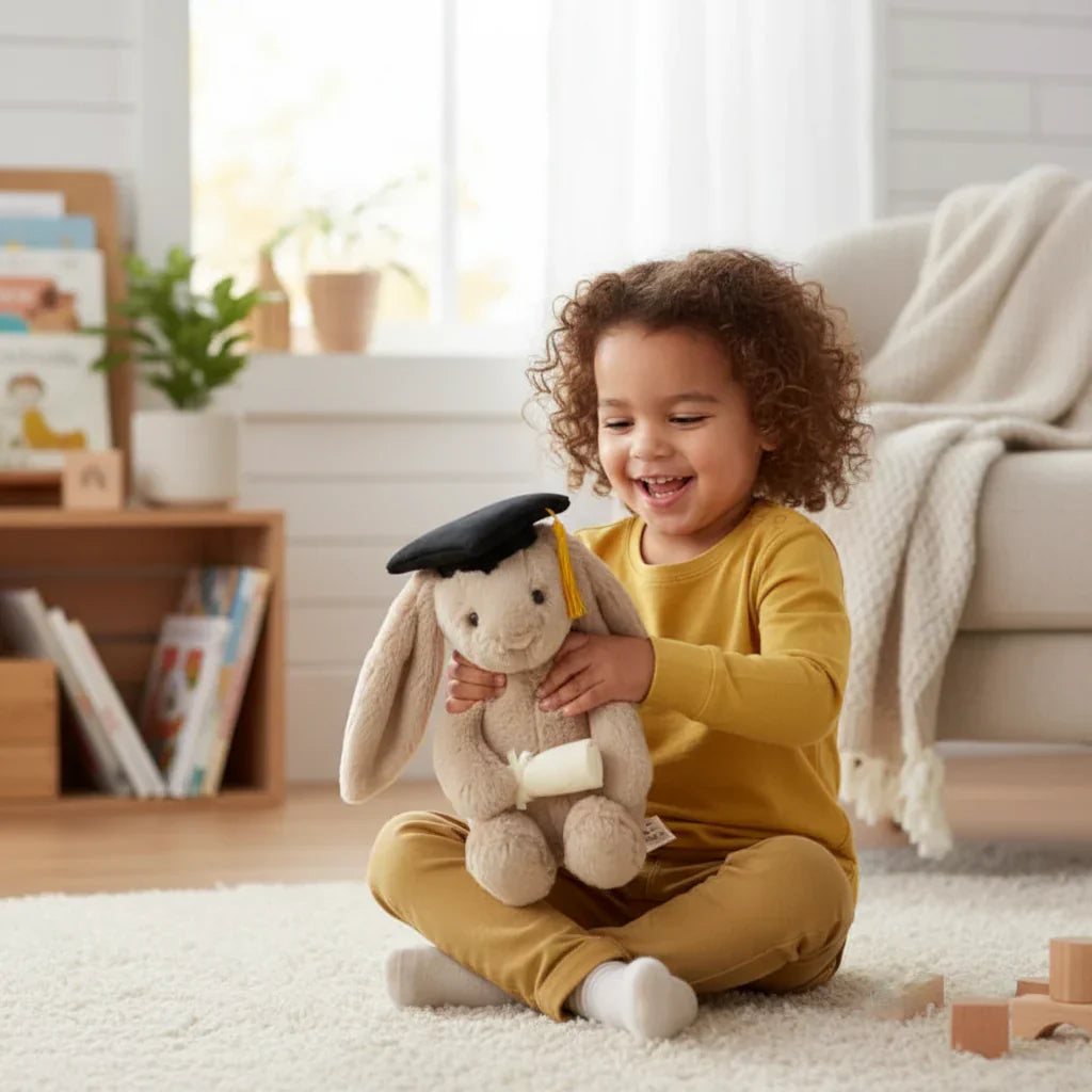 Adorable Graduation Rabbit Plush Toy for Cherished Memories