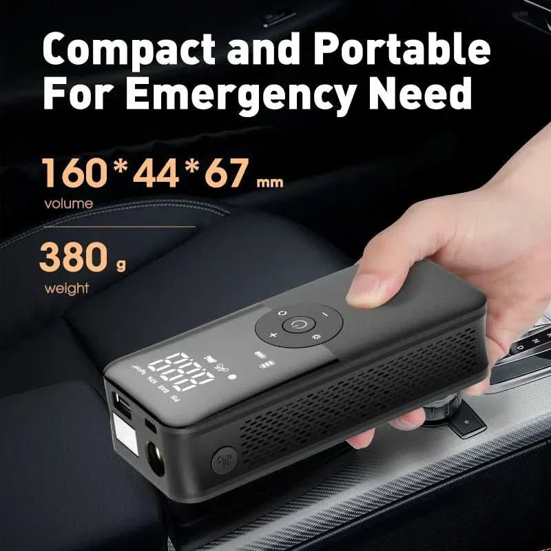 Portable Rechargeable Air Inflator for Cars and Bikes - 150 PSI