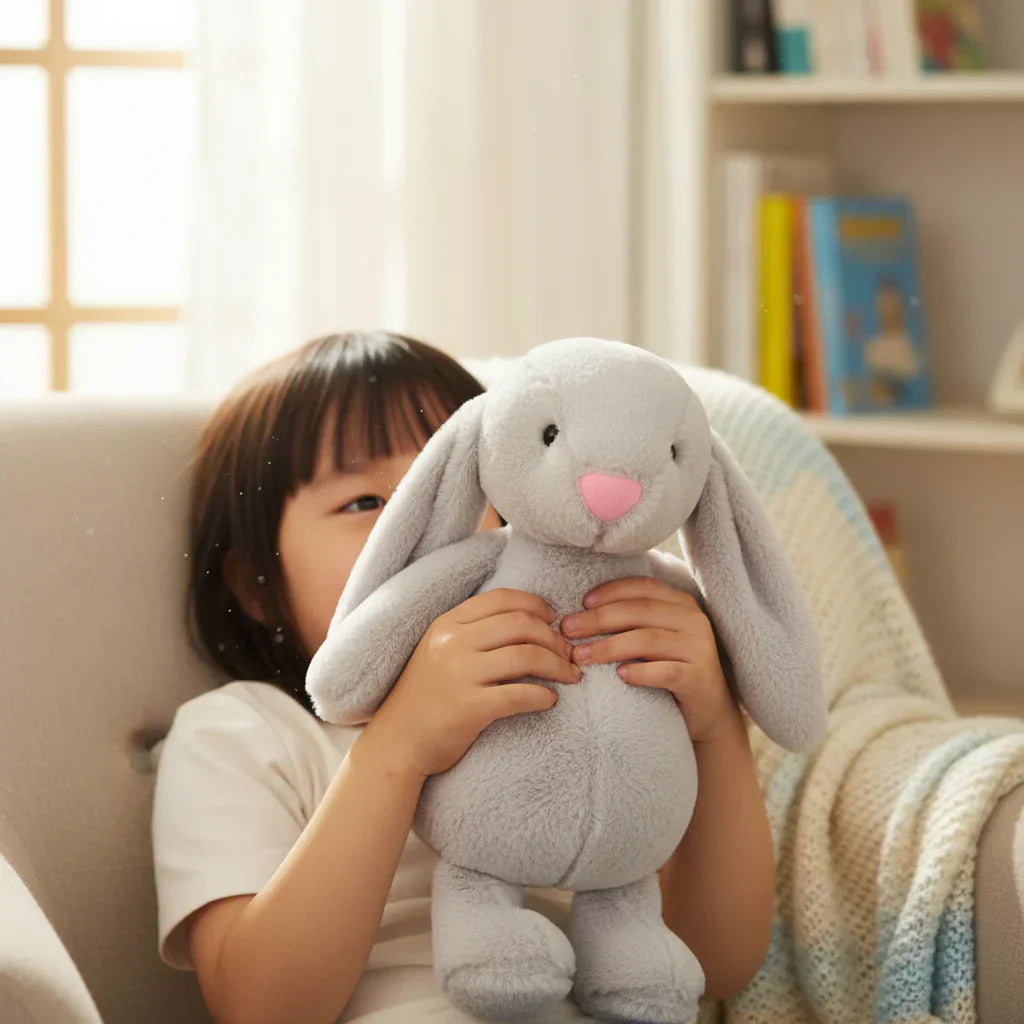 Adorable Plush Rabbit Keychain for Bags and Home Decor