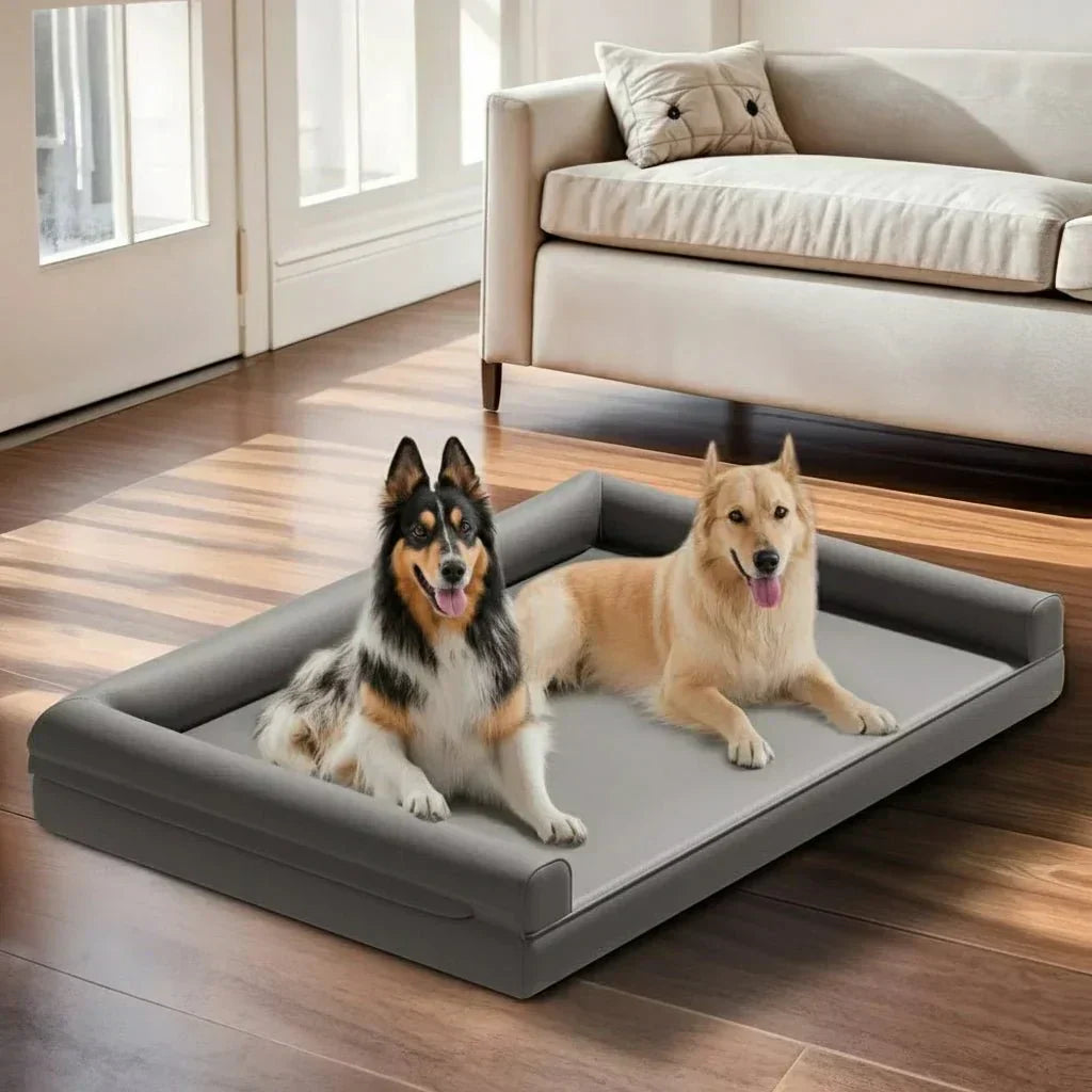 ComfortCraft Premium Orthopedic Dog Couch with Waterproof Edges