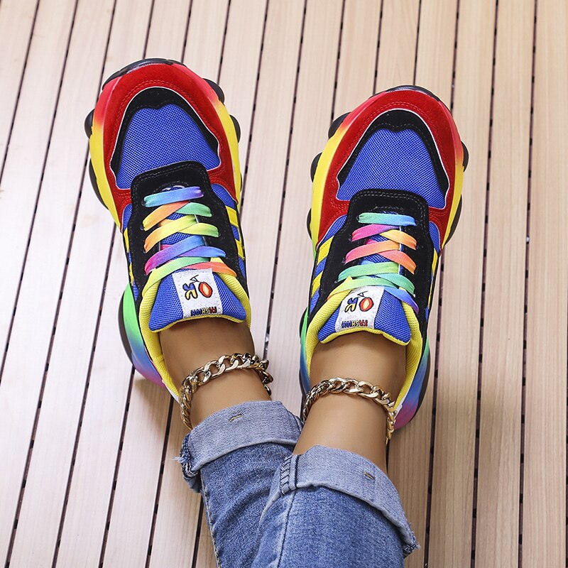 VibrantStep Comfort Sneakers for Everyday Support