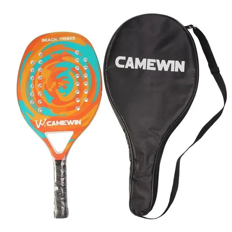 PrecisionWave Carbon Beach Racket for Unmatched Control