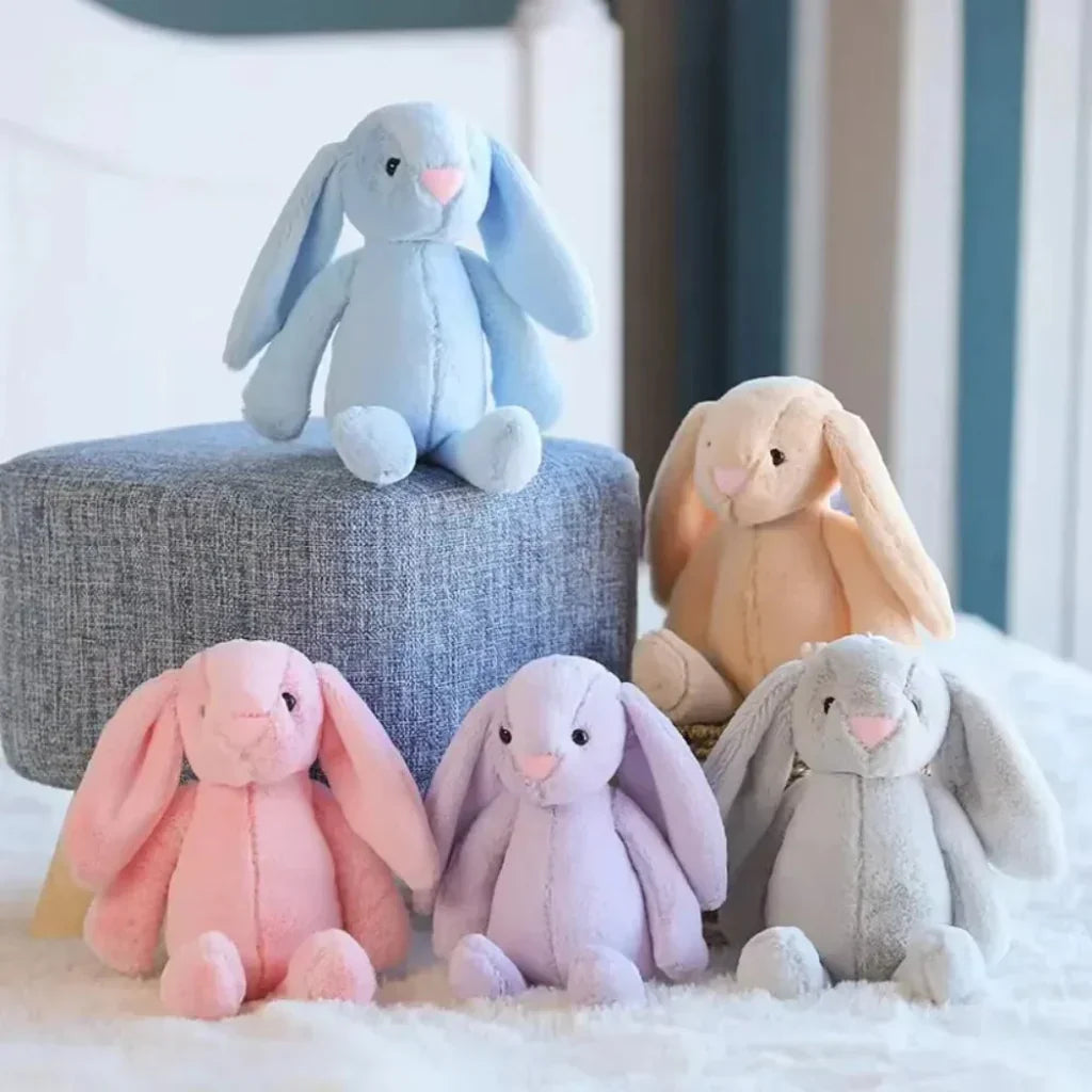 Adorable Plush Rabbit Keychain for Bags and Home Decor