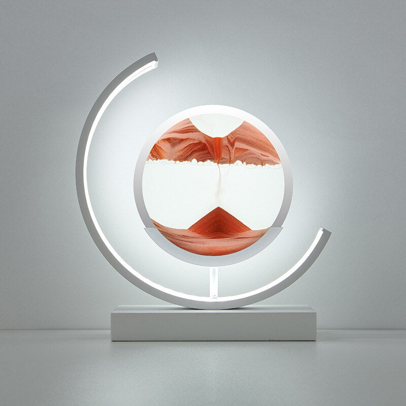 Sandscape Motion LED Table Lamp for Artistic Home Lighting