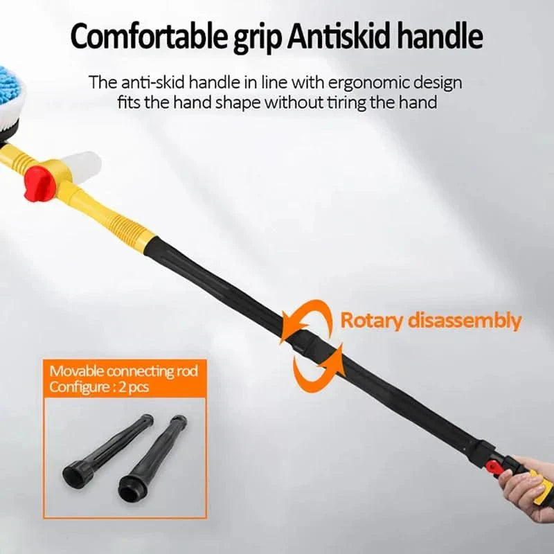 EcoWash 360 Complete Car Cleaning Kit with Rotating Brush