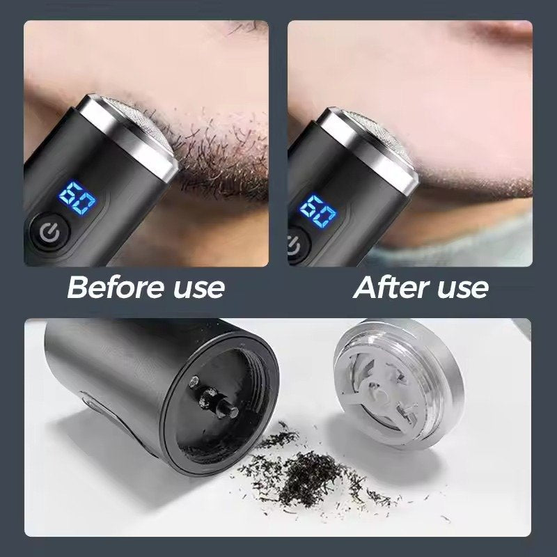 Compact Electric Razor for Travel