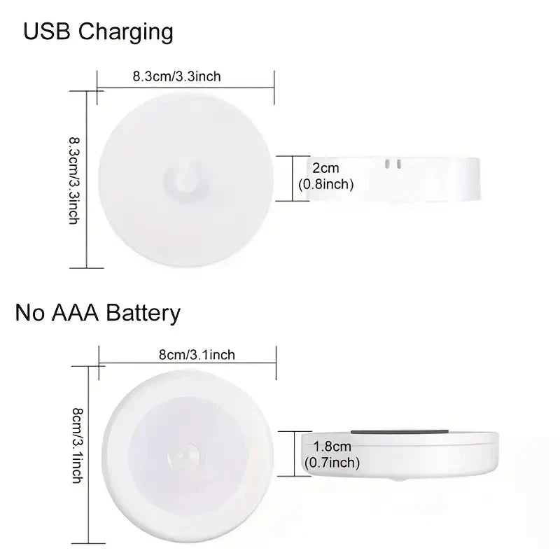 Smart Motion-Activated LED Night Lamp for Any Room