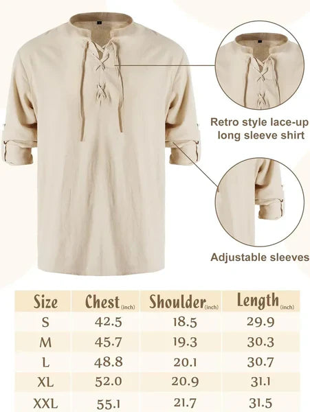 Men's Pirate Outfit Set - 4 Piece Costume