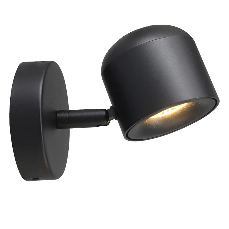 Taavita Dimmable Wall Lamp Bedroom Minimalistic, Black Design