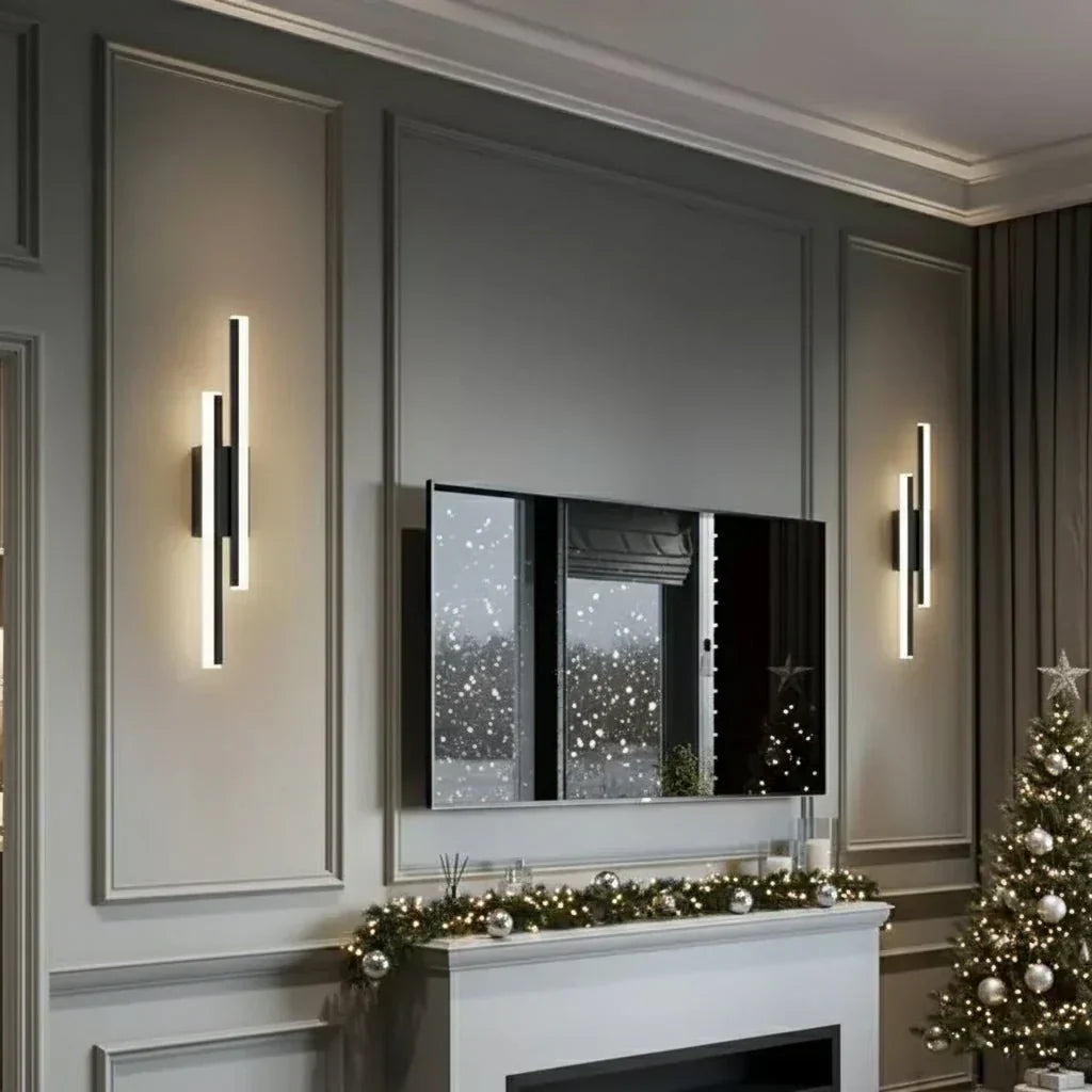 NovaGlow Adjustable LED Wall Sconce with Color Options