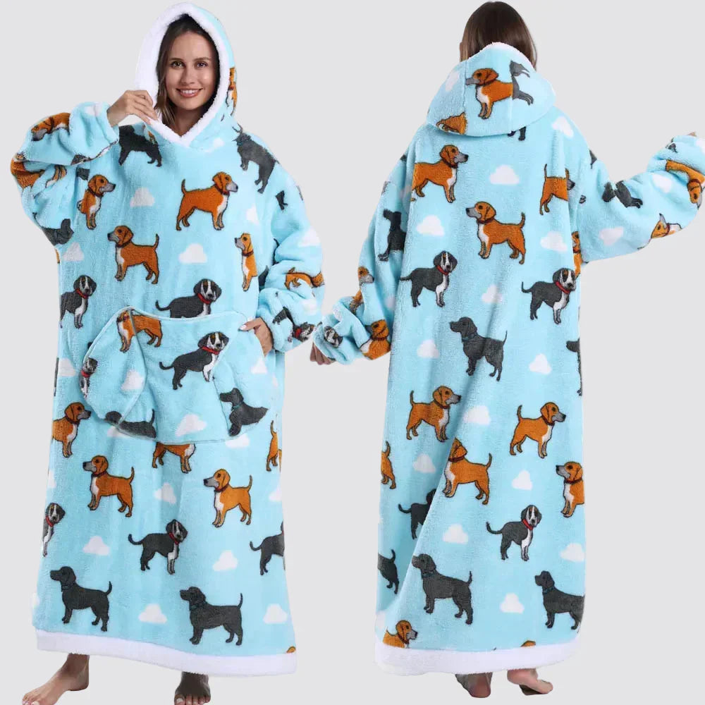 Luxurious Oversized Hoodie Blanket for Ultimate Comfort