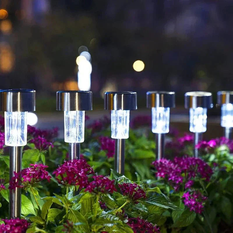 Solar-Powered Outdoor LED Lantern with Smart Light Sensor