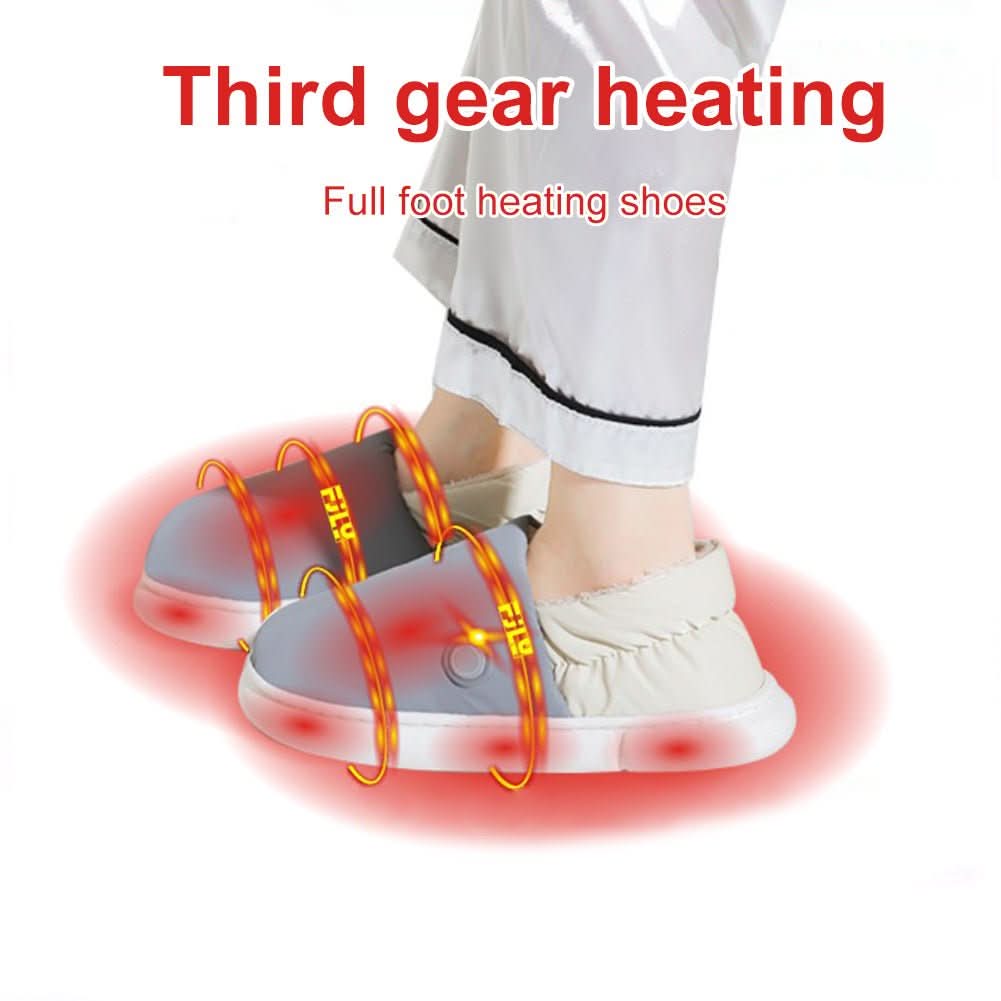 WarmWave Electric Comfort Slippers for Ultimate Relaxation