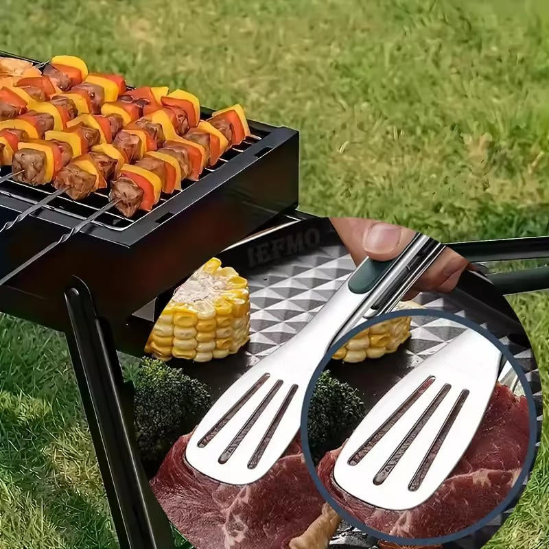 Heavy-Duty Cooking Tongs for Kitchen Use