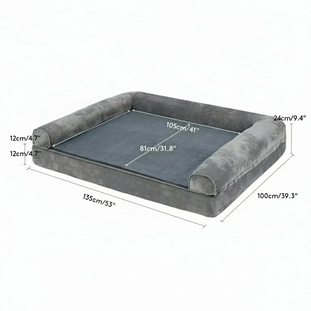 SereneRest Premium Orthopedic Dog Couch Bed