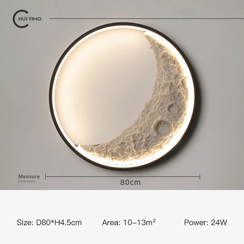 Dimmable Moon Wall Lamp