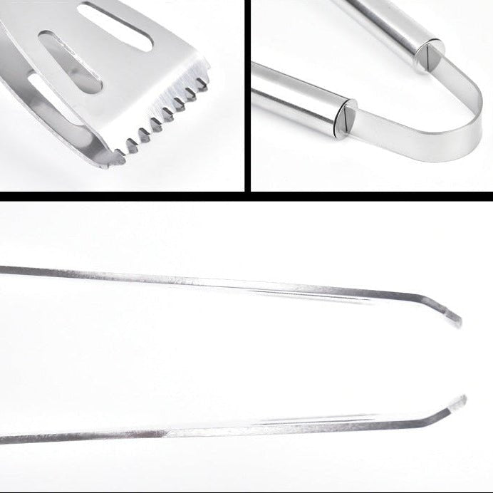 Ultimate Grilling Companion: Stainless Steel BBQ Tool Set