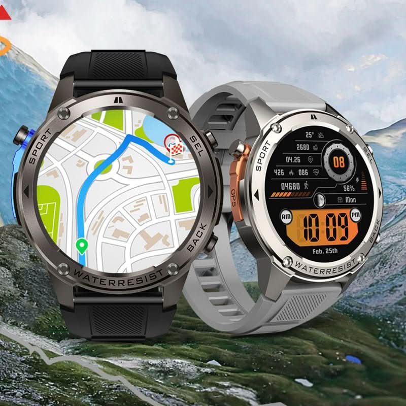 TrailBlazer Pro Adventure Smartwatch with GPS and Health Tracking