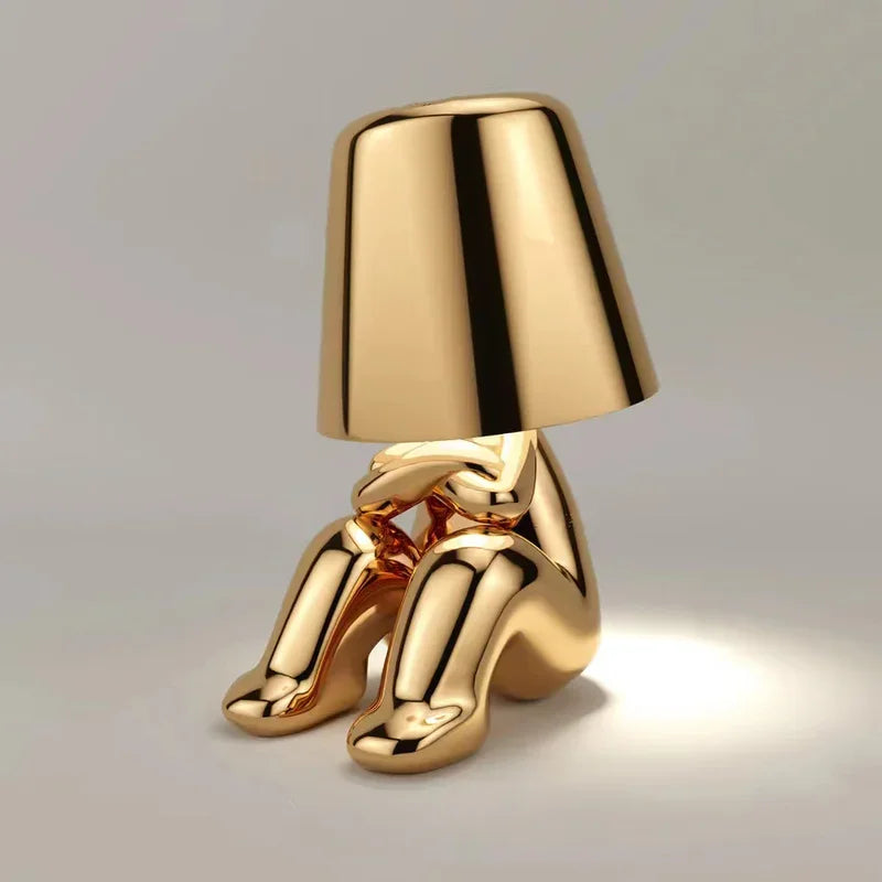 Artistic Luxe LED Table Lamp with USB for Modern Spaces