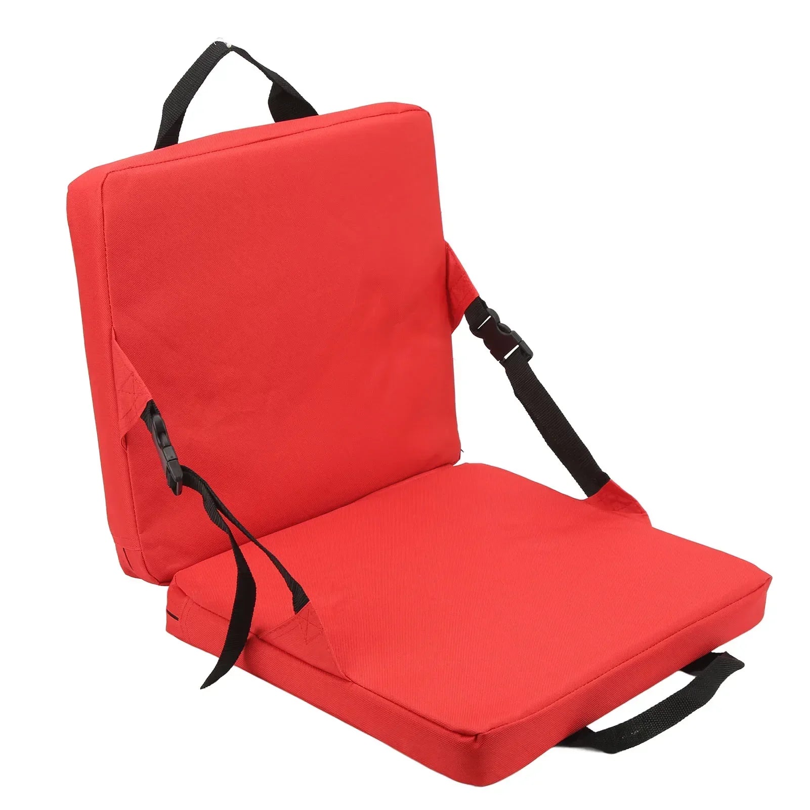 Outdoor Folding Chair with Padded Backrest for Comfort