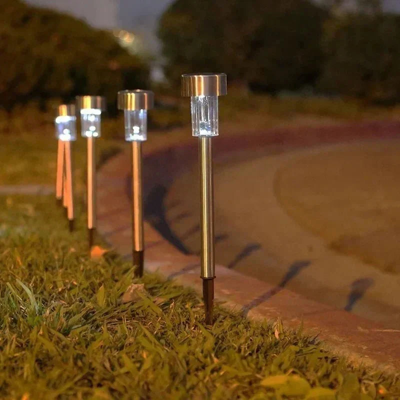 Solar-Powered Outdoor LED Lantern with Smart Light Sensor