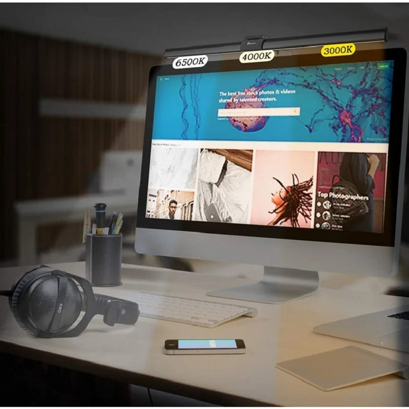 Versatile LED Desk Light Bar for Enhanced Focus and Comfort