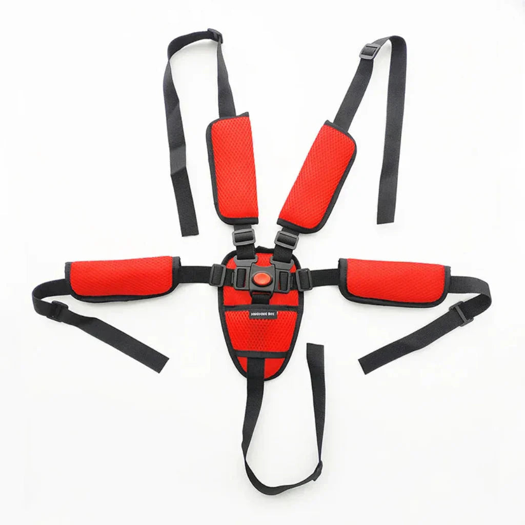 Versatile Child Safety Harness with Comfort Padding for Vehicles