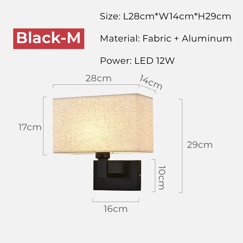 Taavita Wall Lamp with Reading Light