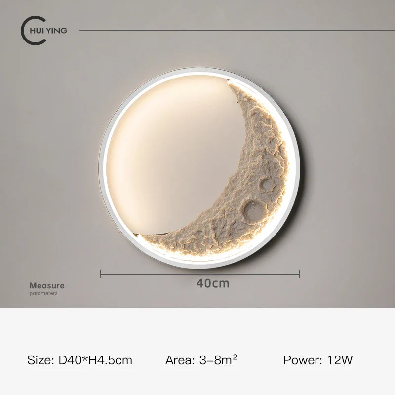 Dimmable Moon Wall Lamp