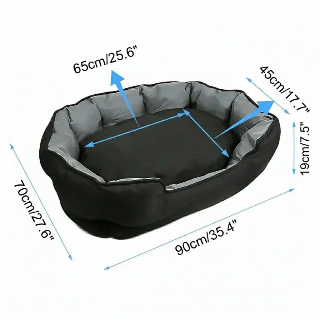 ComfyNest Orthopedic Memory Foam Dog Bed with Washable Cover