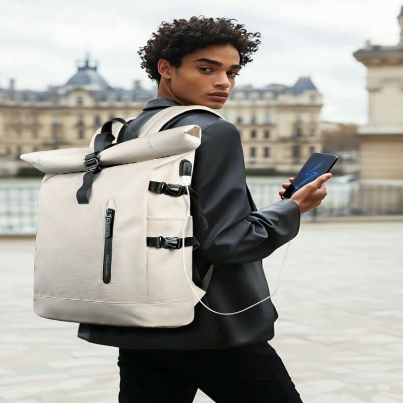 Versatile Expandable Backpack with Laptop Holder and Ample Space