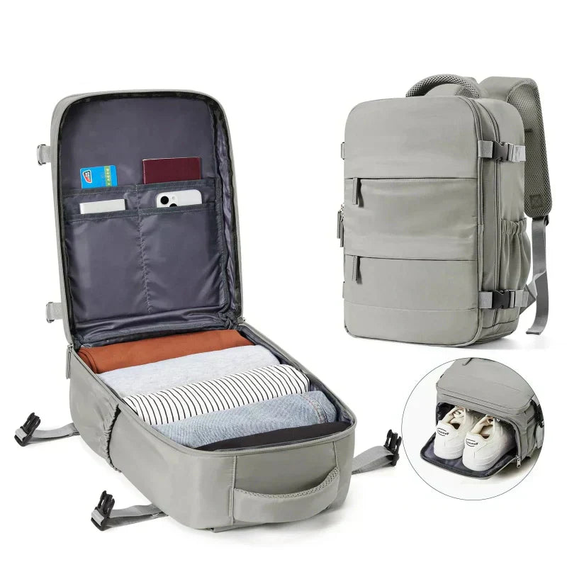 NomadPack Compact Travel Backpack with Laptop Sleeve