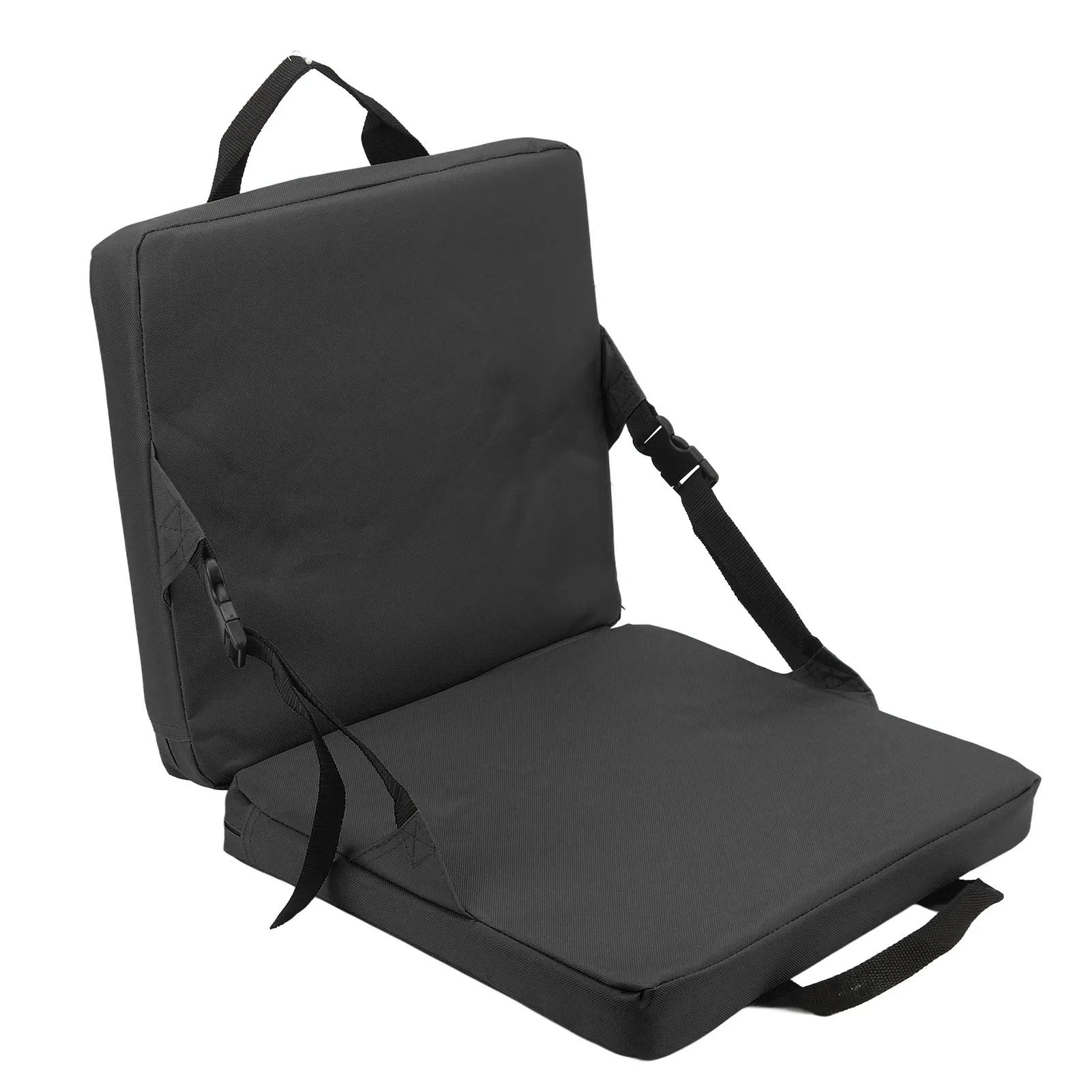 Outdoor Folding Chair with Padded Backrest for Comfort