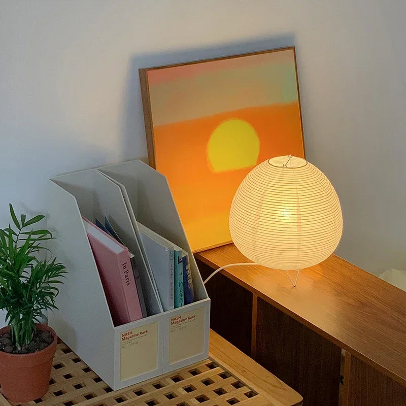 Rice Paper Lamp from Japan