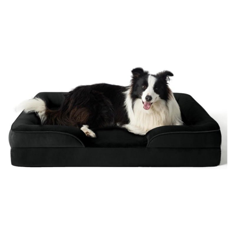 PawHaven Orthopedic Pet Bed with Washable Velvet Cover