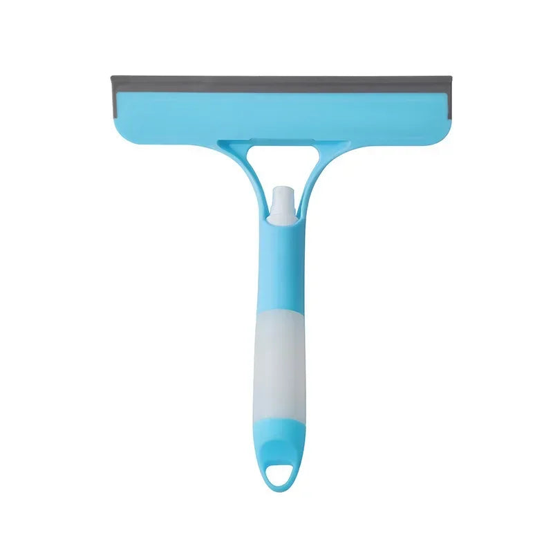 Set of 2 Streak-Free Window Squeegees with Spray Bottles
