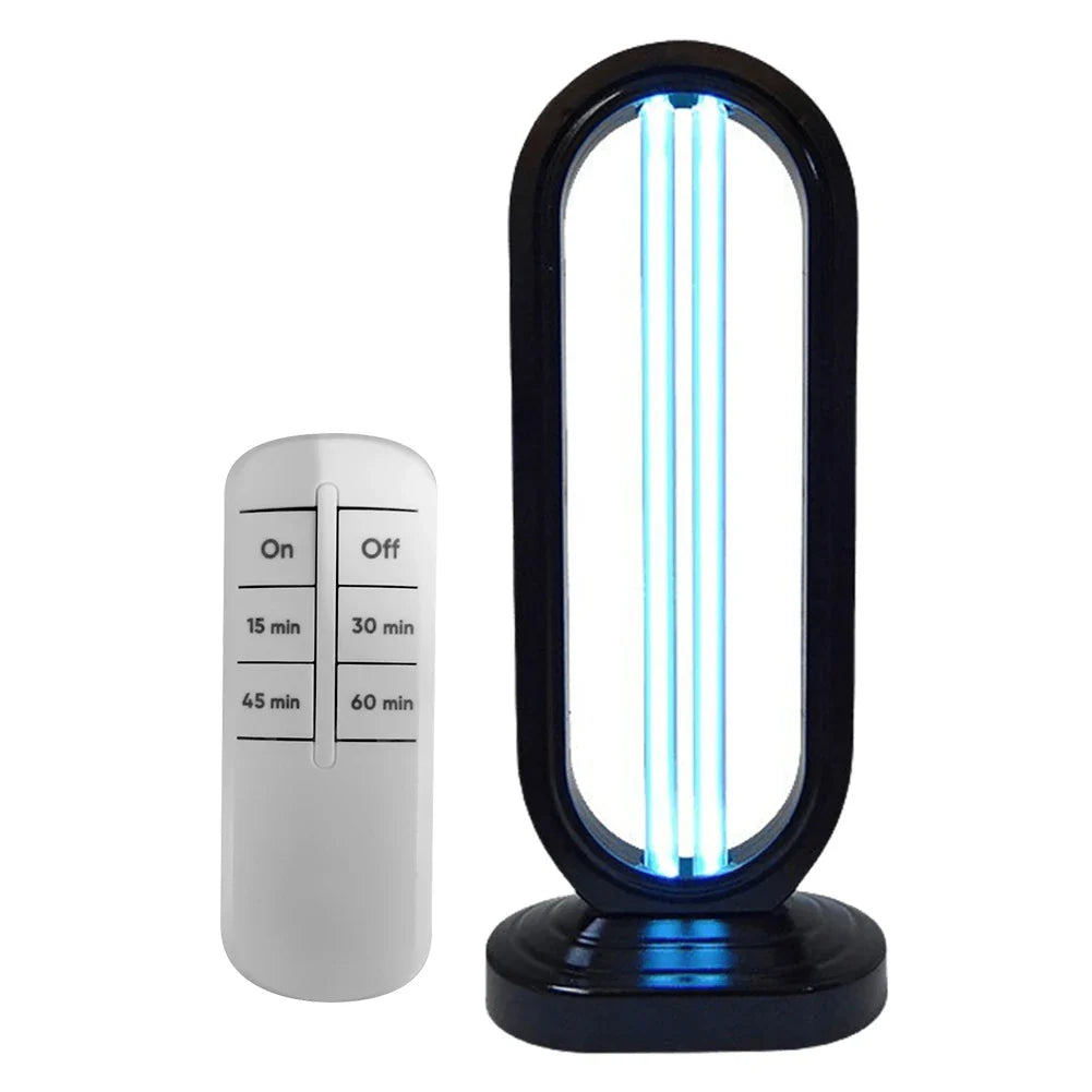 Smart UV Sanitizing Lamp with Remote & Timer for Home Use