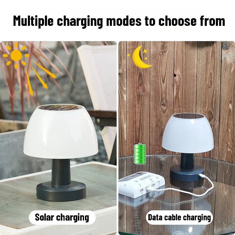 Eco-Friendly Portable Solar LED Lamp for Outdoor & Indoor Use
