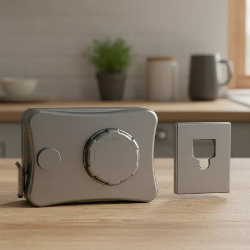 SpaceSaver Retractable Clothesline for Wall Mounting