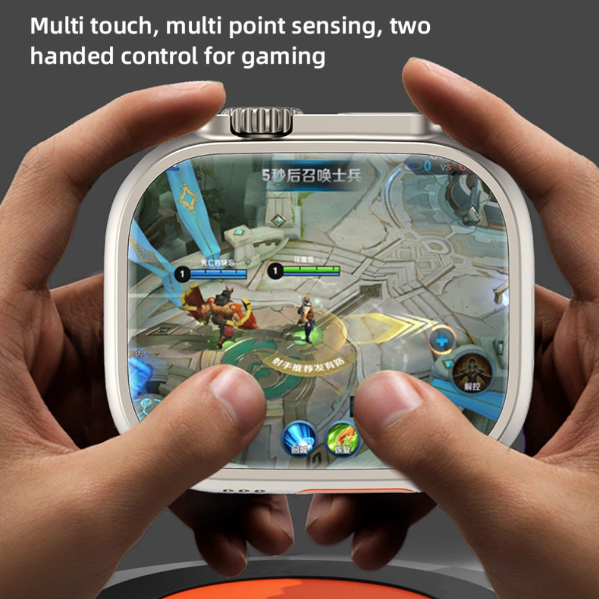 4G Smartwatch with AMOLED Display and Rotating Camera for Easy Connectivity