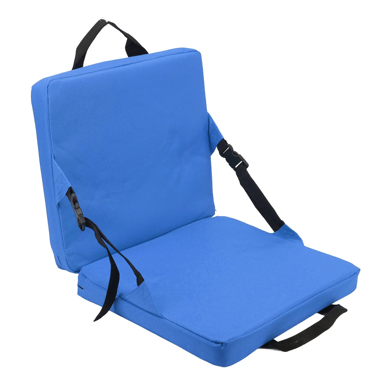 Outdoor Folding Chair with Padded Backrest for Comfort