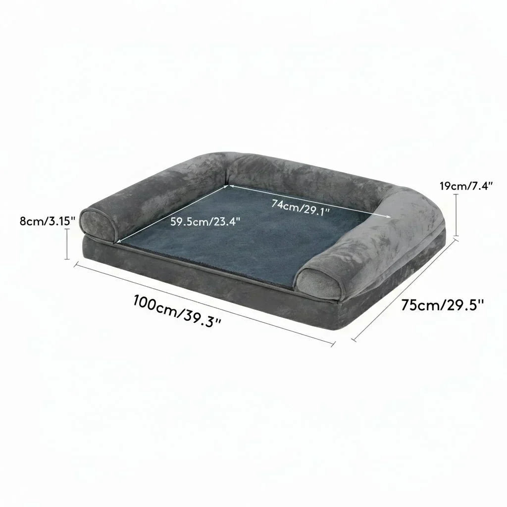 SereneRest Premium Orthopedic Dog Couch Bed