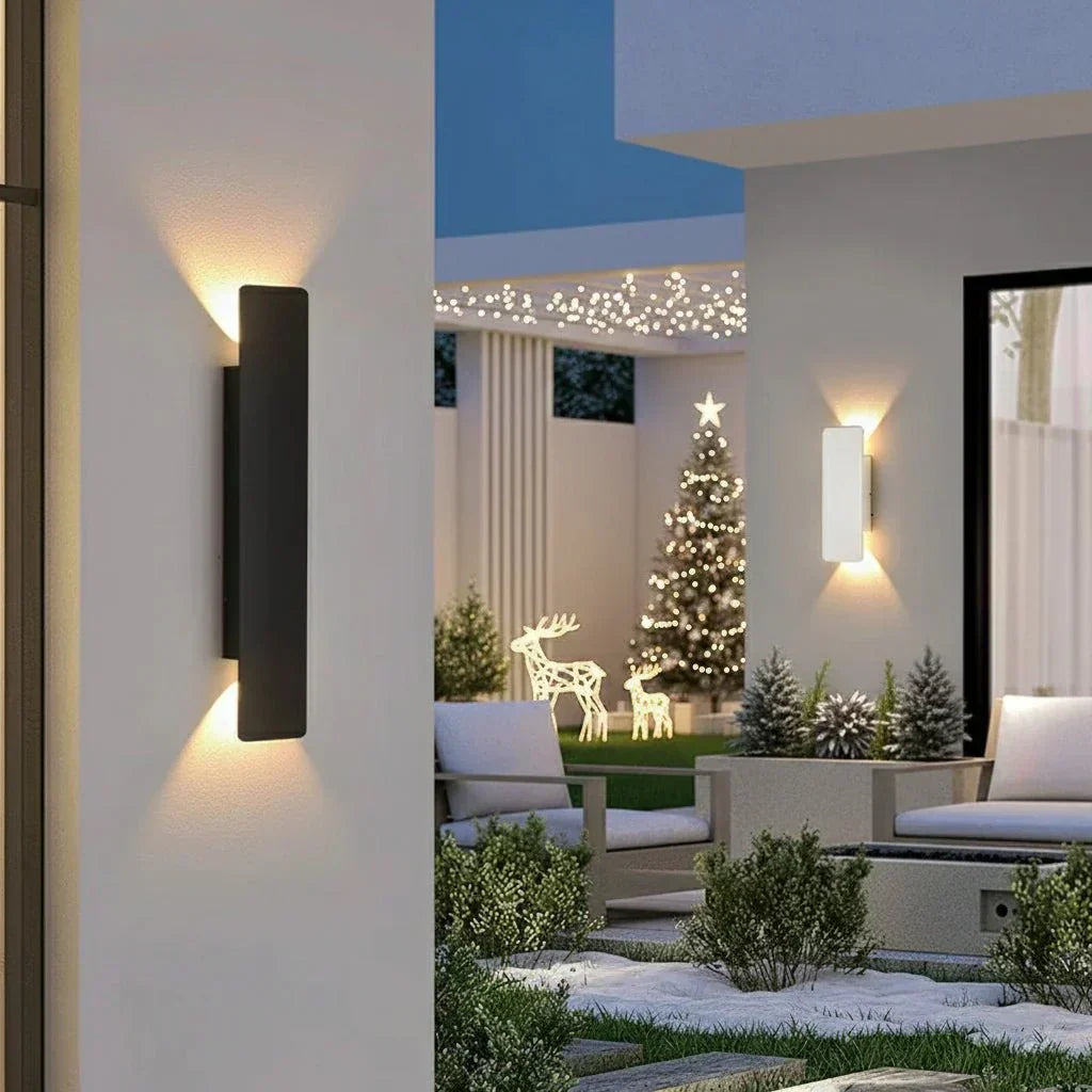 AquaGlow Versatile LED Wall Sconce for Home and Garden