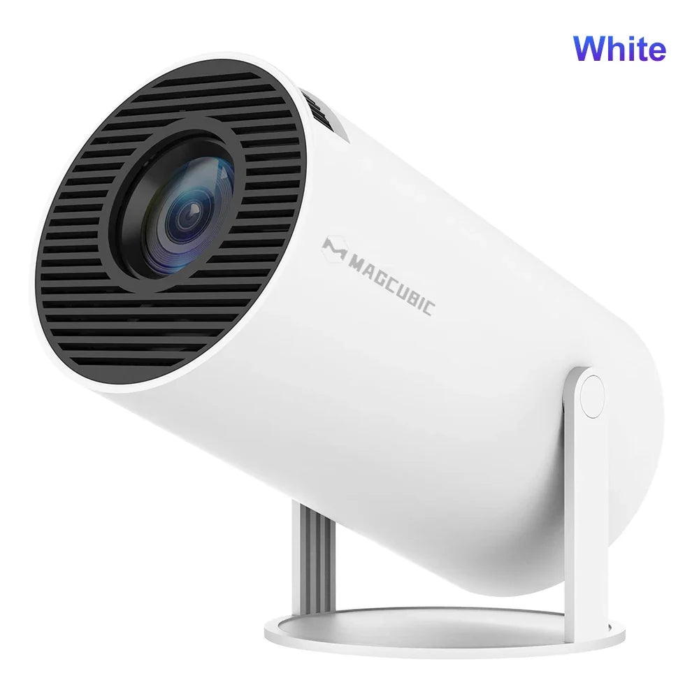 Ultra HD Portable Projector with WiFi6 and Bluetooth for Outdoor Fun