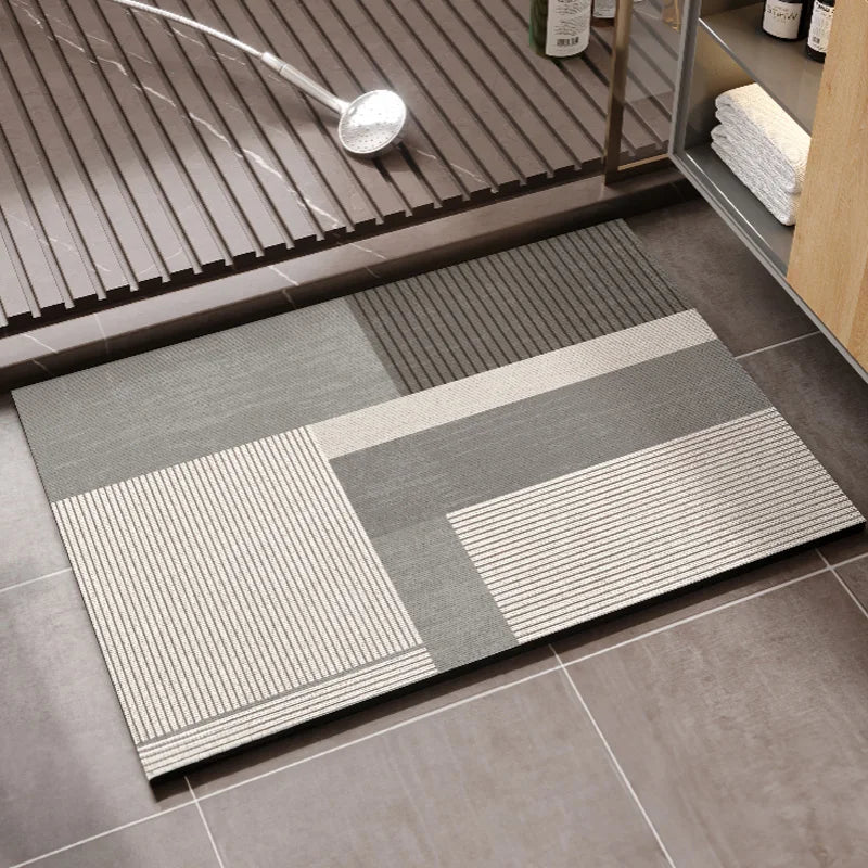 QuickDry Non-Slip Bath Mat for Enhanced Safety